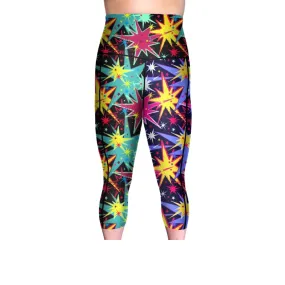 HI Capri Gym leggings- Explosive Duo