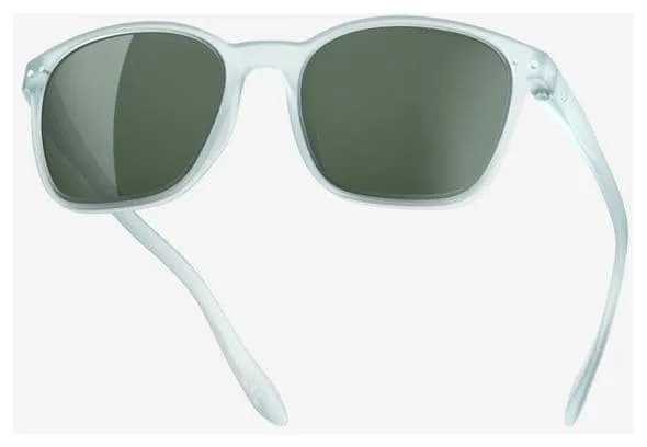 Izipizi Journey Icey Blue Unisex Glasses - Green Lenses - Polarized