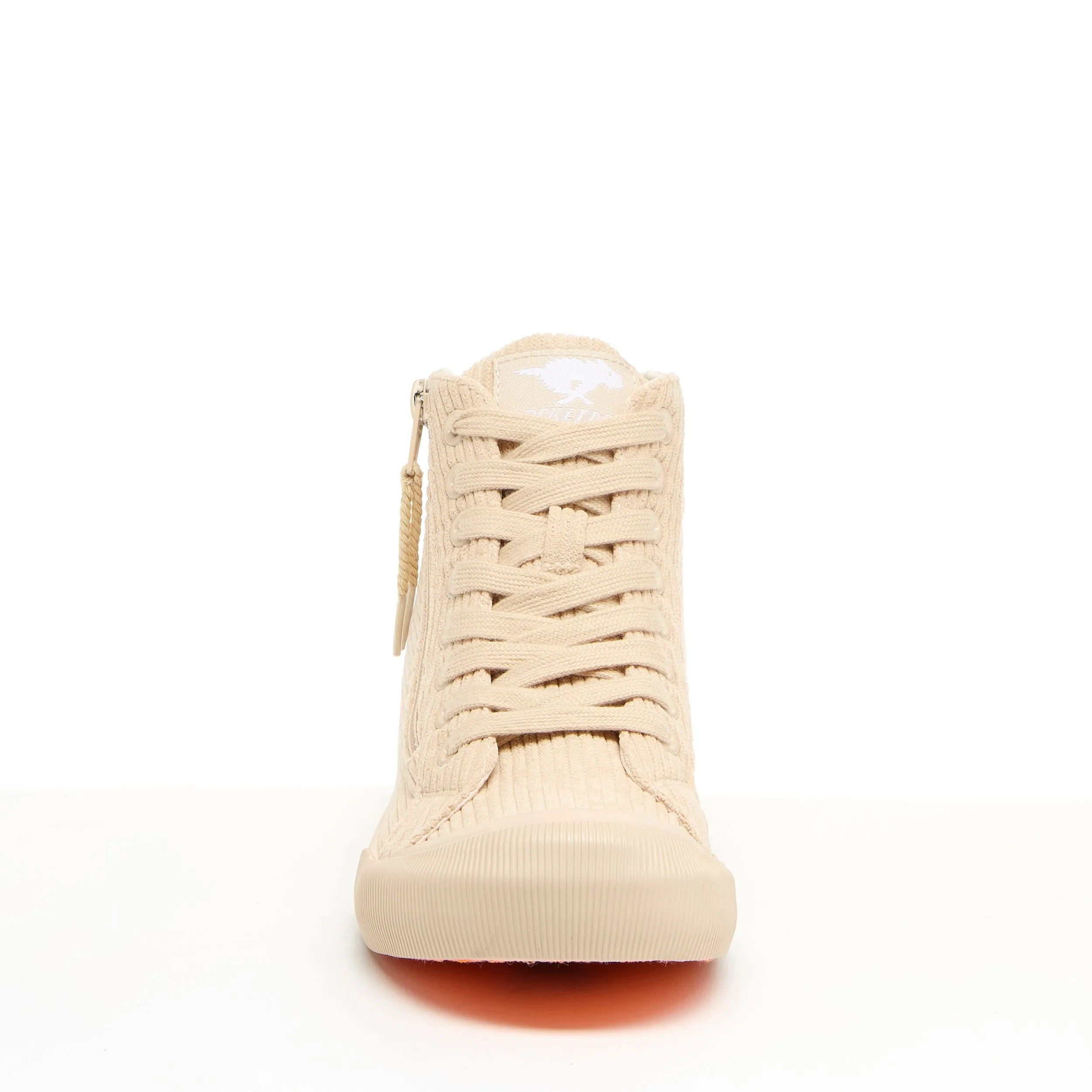 Jazzin Natural Corduroy High Top Sneaker