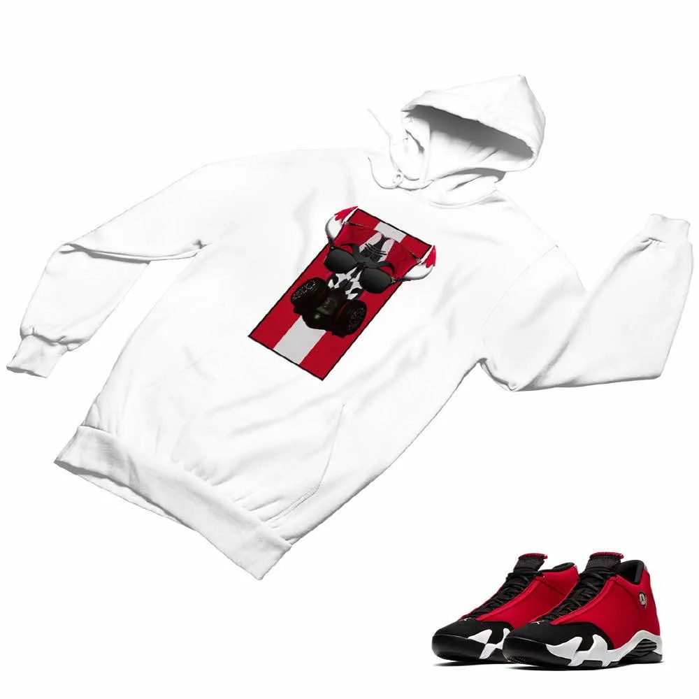 Jordan 14 Retro Gym Red Matching Custom Designed Hoodies JD 14-7-21