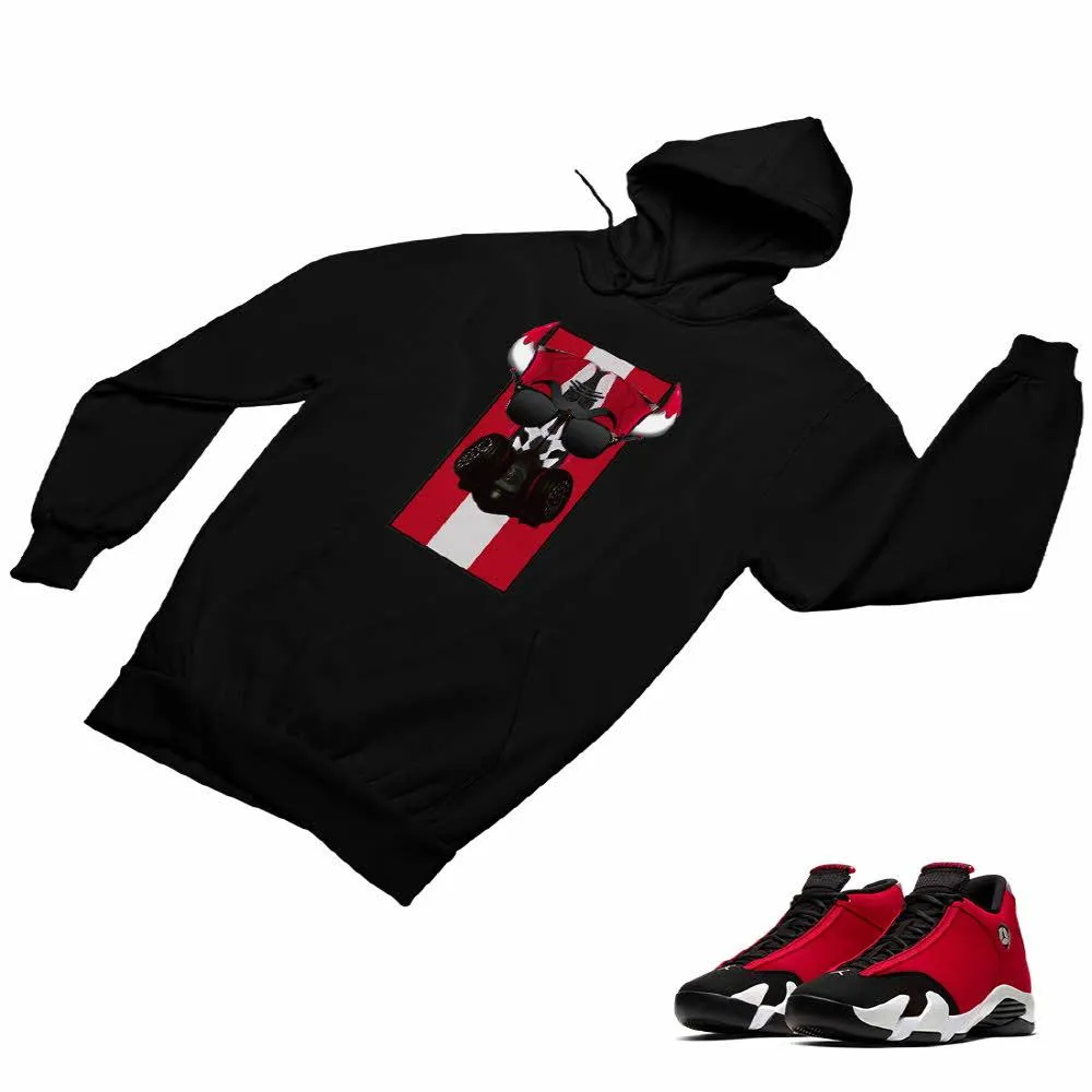 Jordan 14 Retro Gym Red Matching Custom Designed Hoodies JD 14-7-21