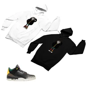 Jordan 3 Animal Matching Custom Designed HoodiesJD 3-11-5