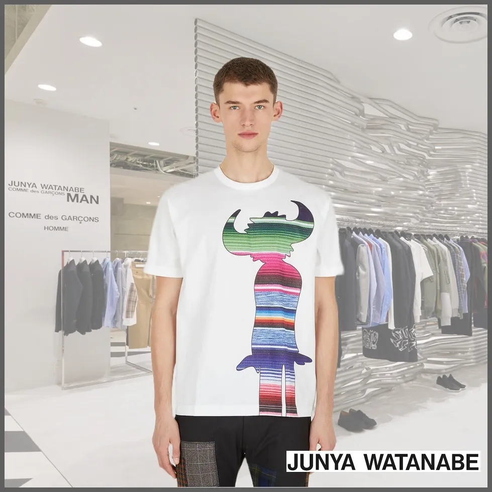 Junya Watanabe  |Cotton Short Sleeves T-Shirts