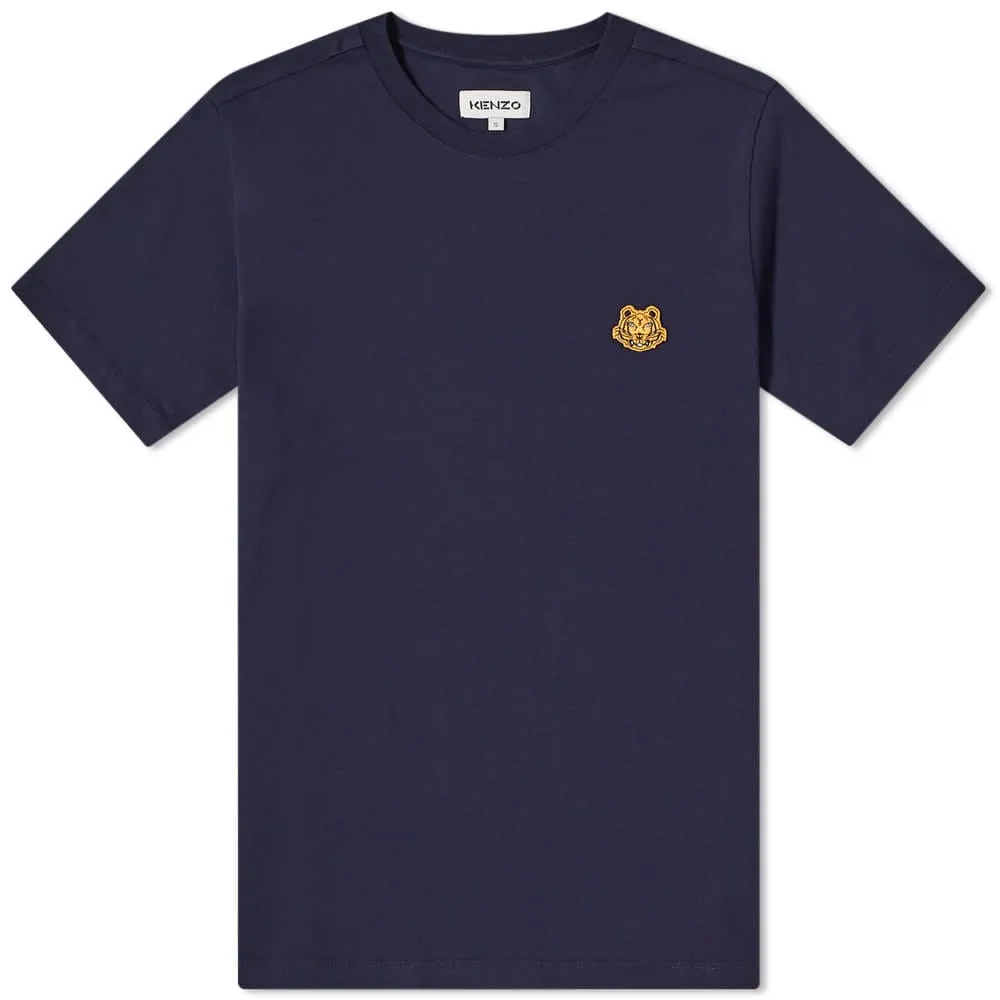 Kenzo Tiger Crest T-ShirtNavy Blue