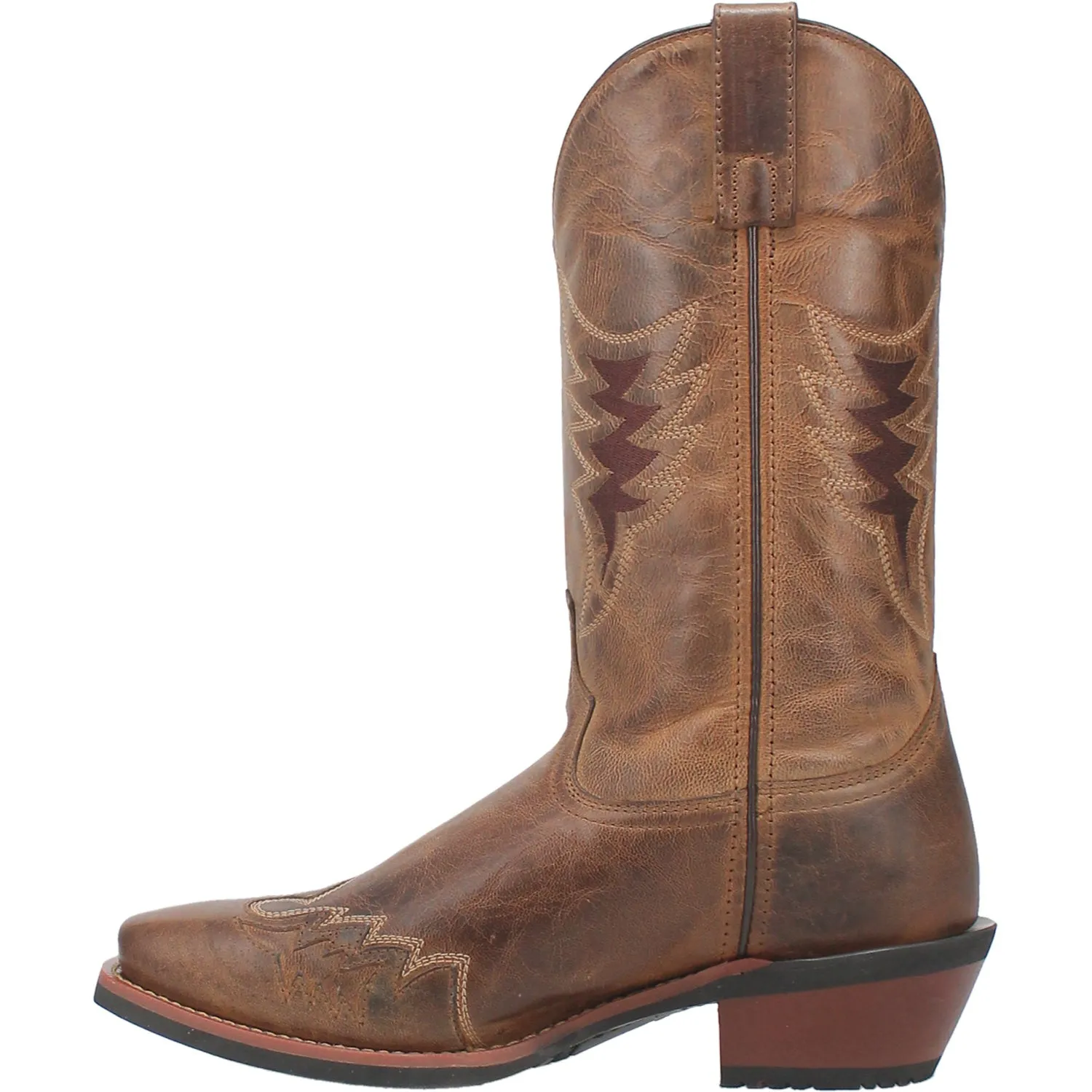 Laredo Mens Williams Tan Leather Western Work Boots