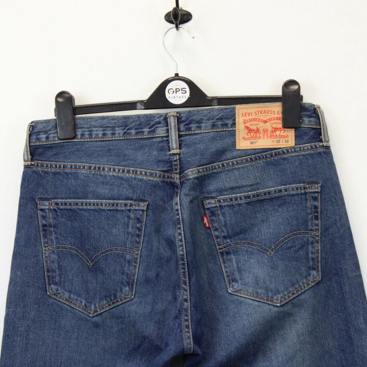 LEVIS 501 Jeans Mid Blue | W34 L30