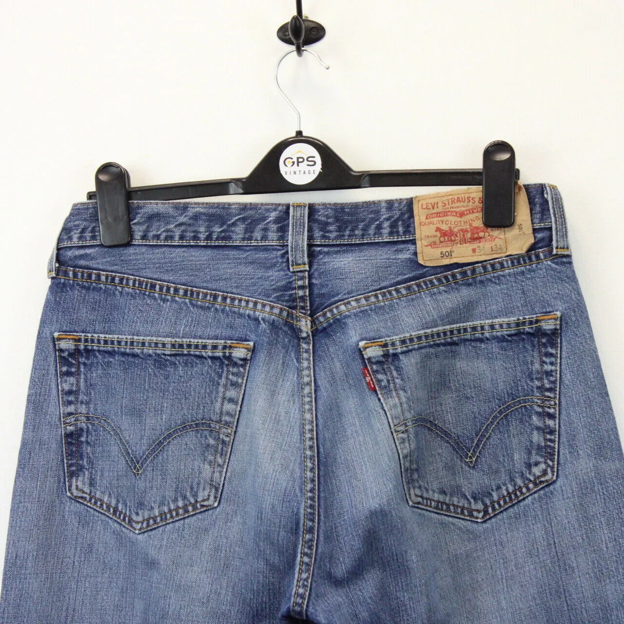 LEVIS 501 Jeans Mid Blue | W34 L34