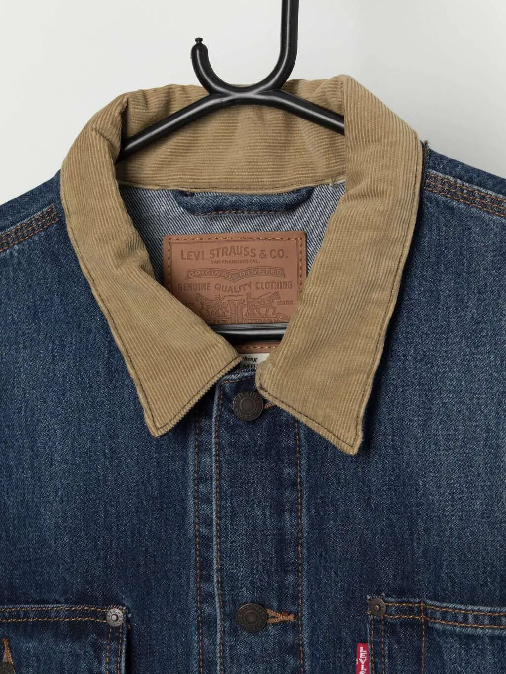 Levis Premium chore jacket with cord collar – XL