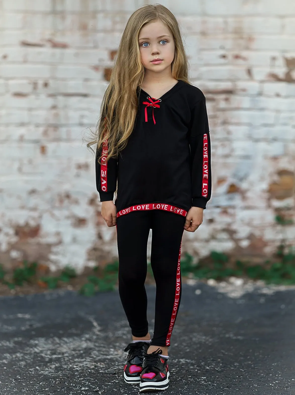 Little Love Hi-Lo Jogger Set