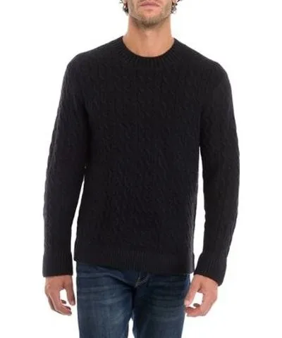 Lucky Brand Men's Cable Crew Neck Sweater