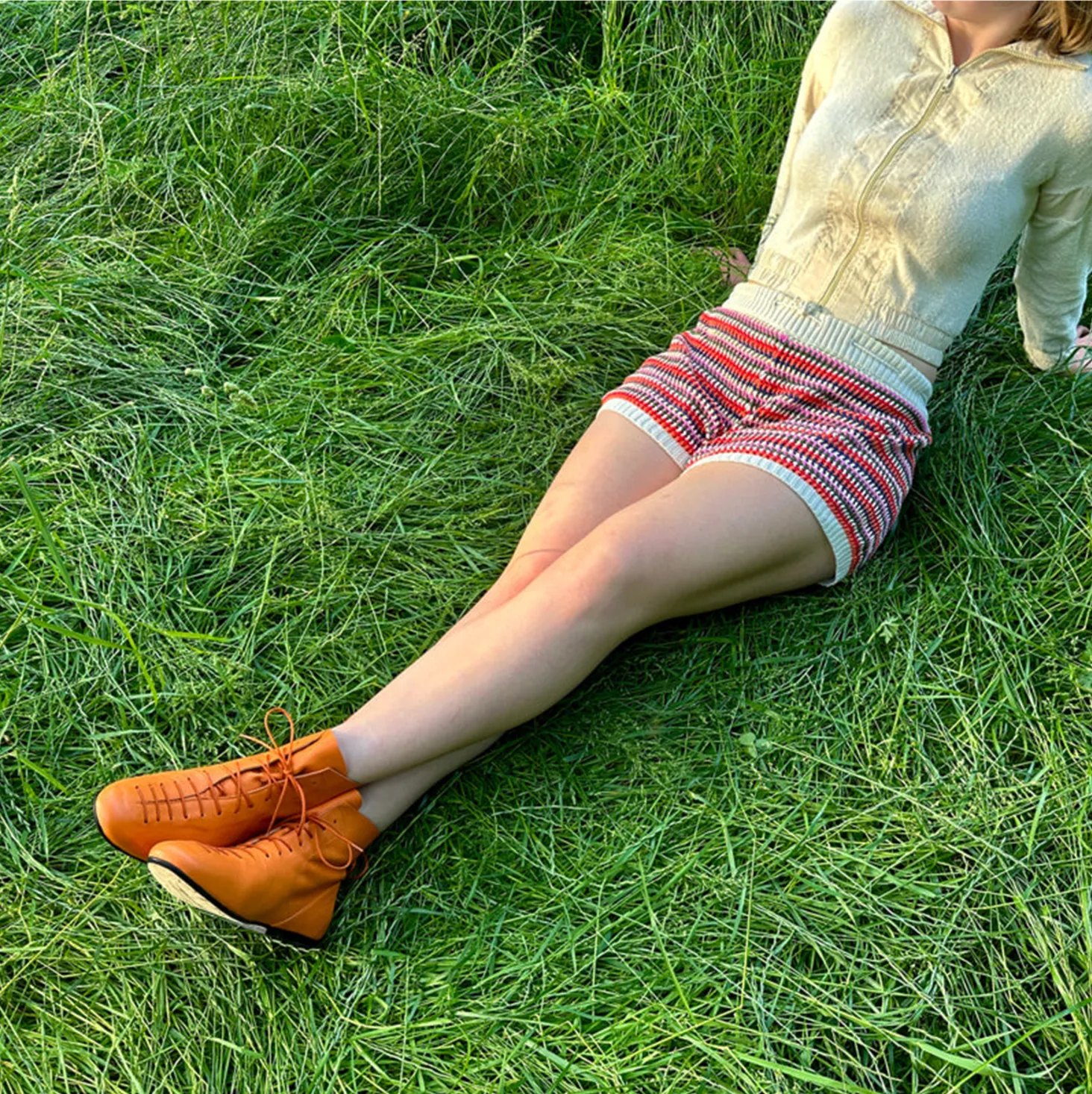 MAGRITTE Tangerine | Leather Boot