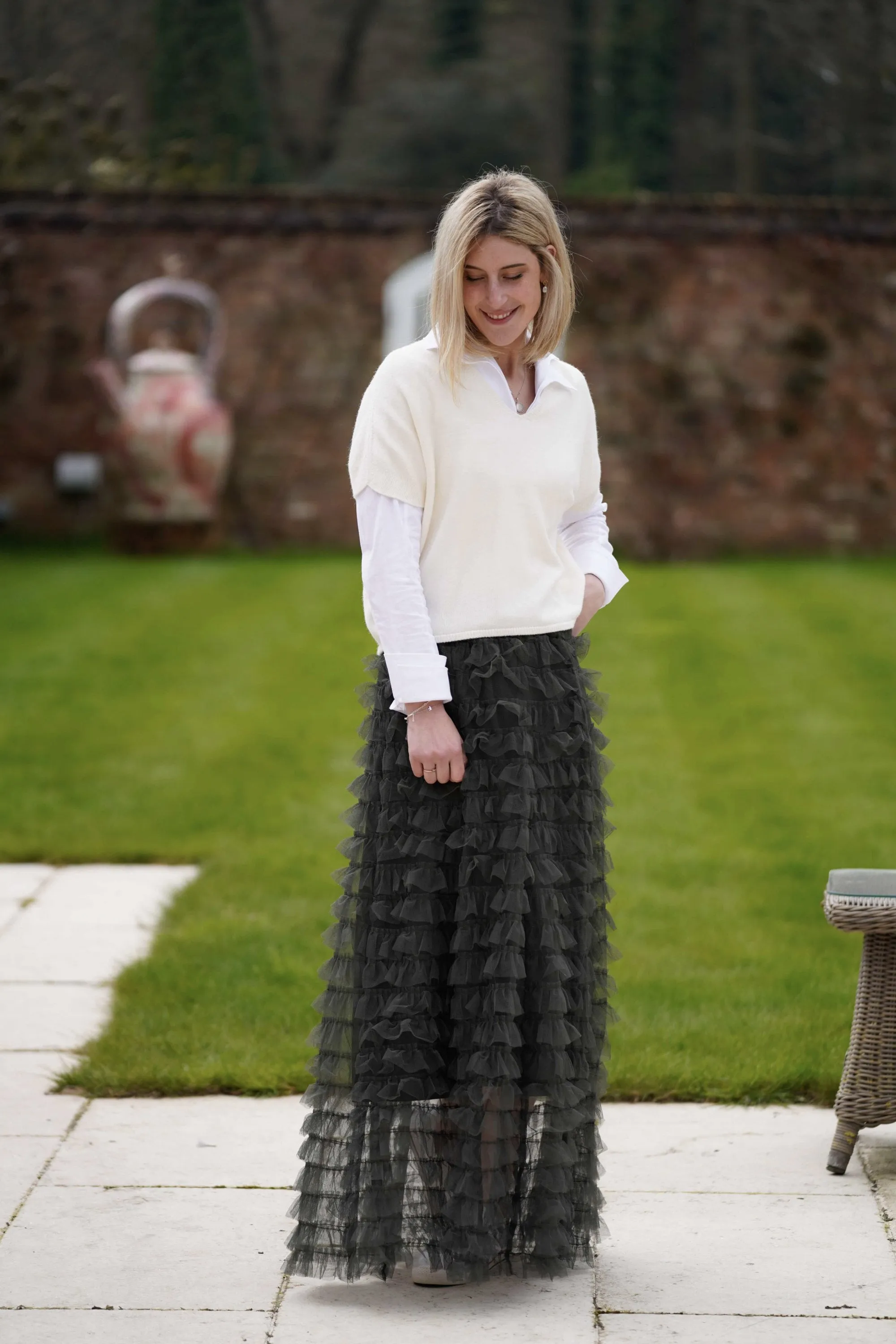 Maisey Ruffle Tulle Skirt