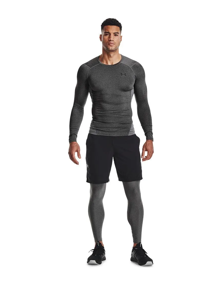 Men's HeatGear Leggings :Carbon Heather