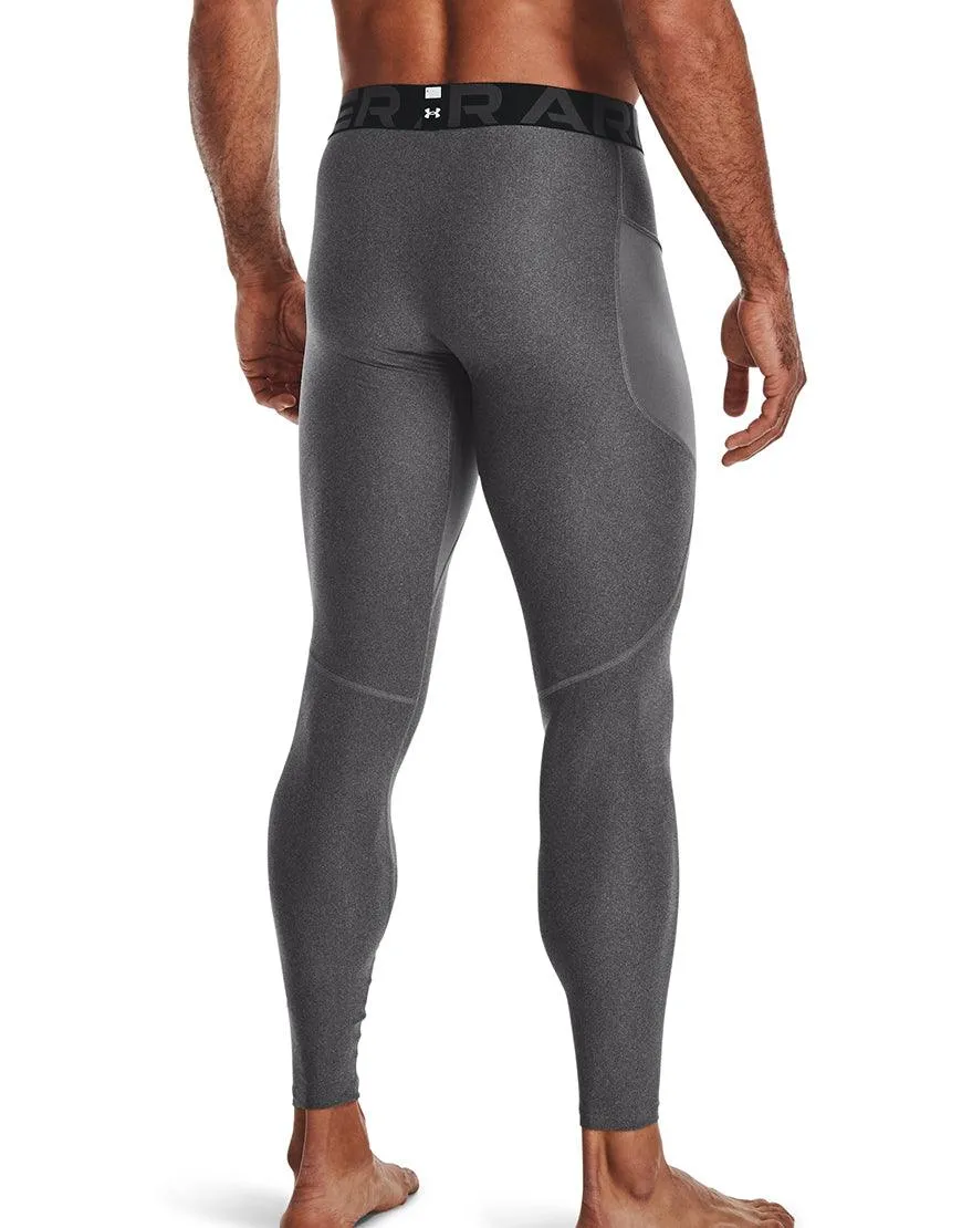 Men's HeatGear Leggings :Carbon Heather