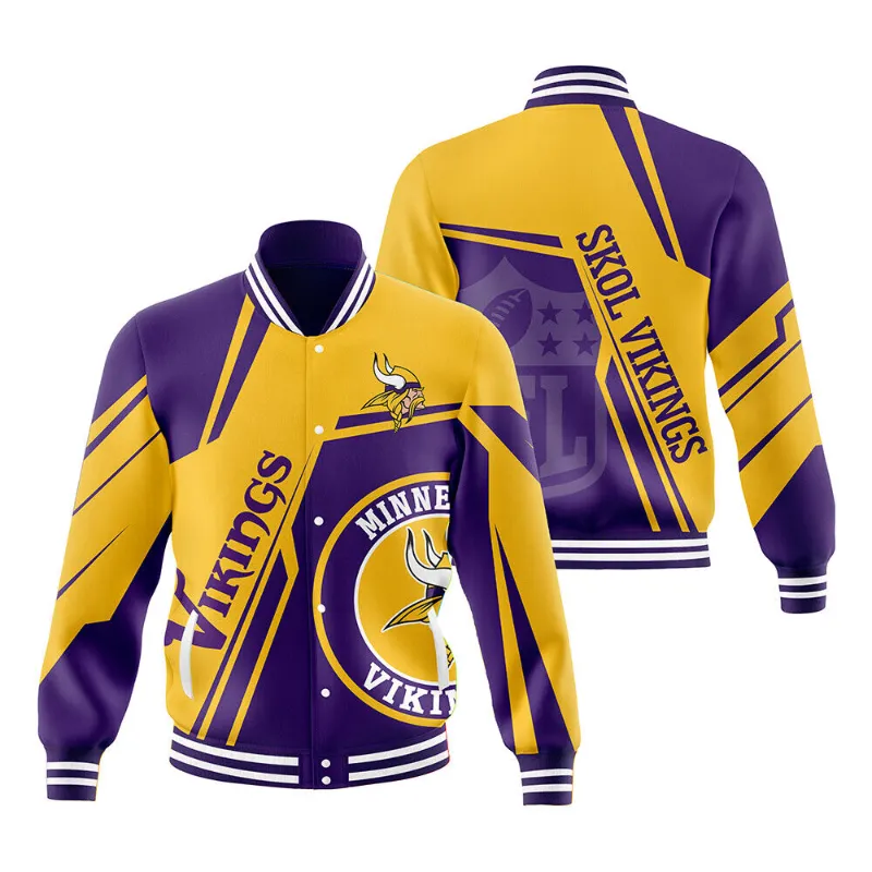 Minnesota Vikings Varsity Jacket - William Jacket