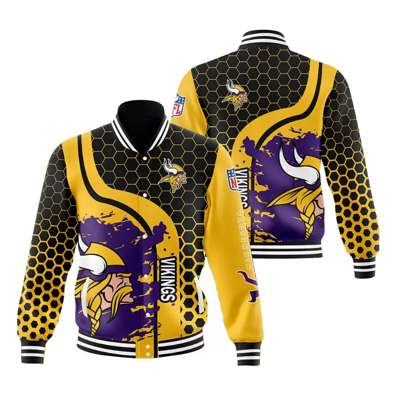 Minnesota Vikings Varsity Jacket - William Jacket