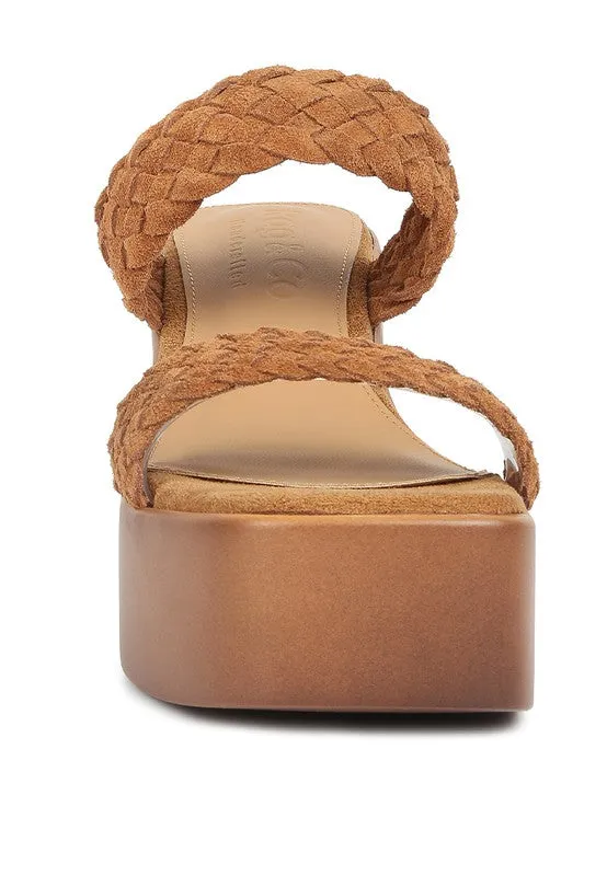 Misaki Braided Detail Chunky Sandals