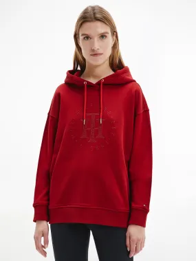 Monogram Organic Cotton Hoodie | Hoodies | Tommy Hilfiger