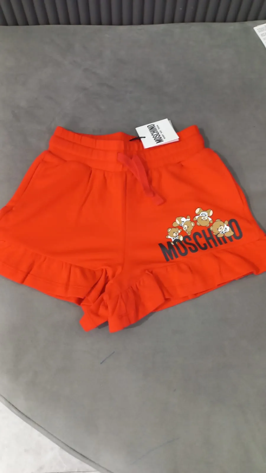 Moschino Shorts Logo Red