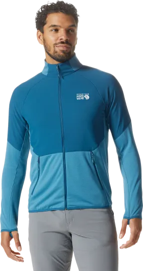 Mountain Hardwear Men´s Stratus Range Full Zip Hoody Caspian | Buy Mountain Hardwear Men´s Stratus Range Full Zip Hoody Caspian 