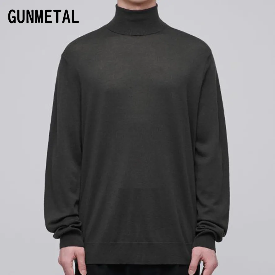 MUSINSA STANDARD  |Wool Nylon Street Style Long Sleeves Plain Sweaters