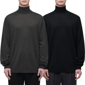 MUSINSA STANDARD  |Wool Nylon Street Style Long Sleeves Plain Sweaters