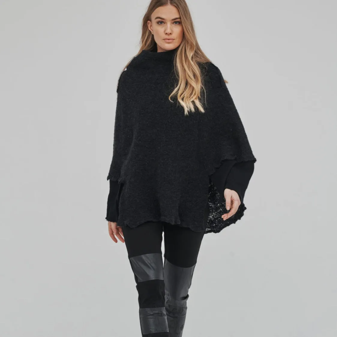 N Denmark Meli Poncho Knit