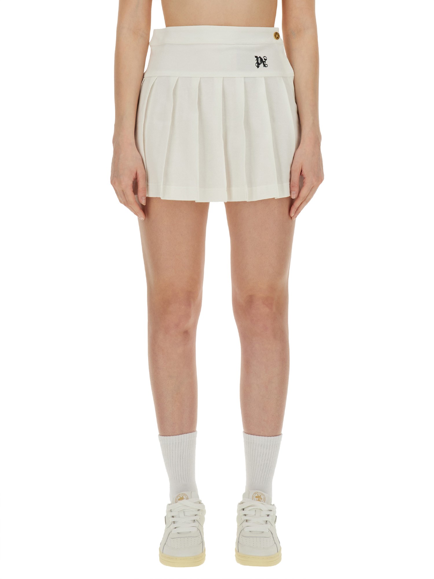 PALM ANGELS    MONOGRAM SKIRT