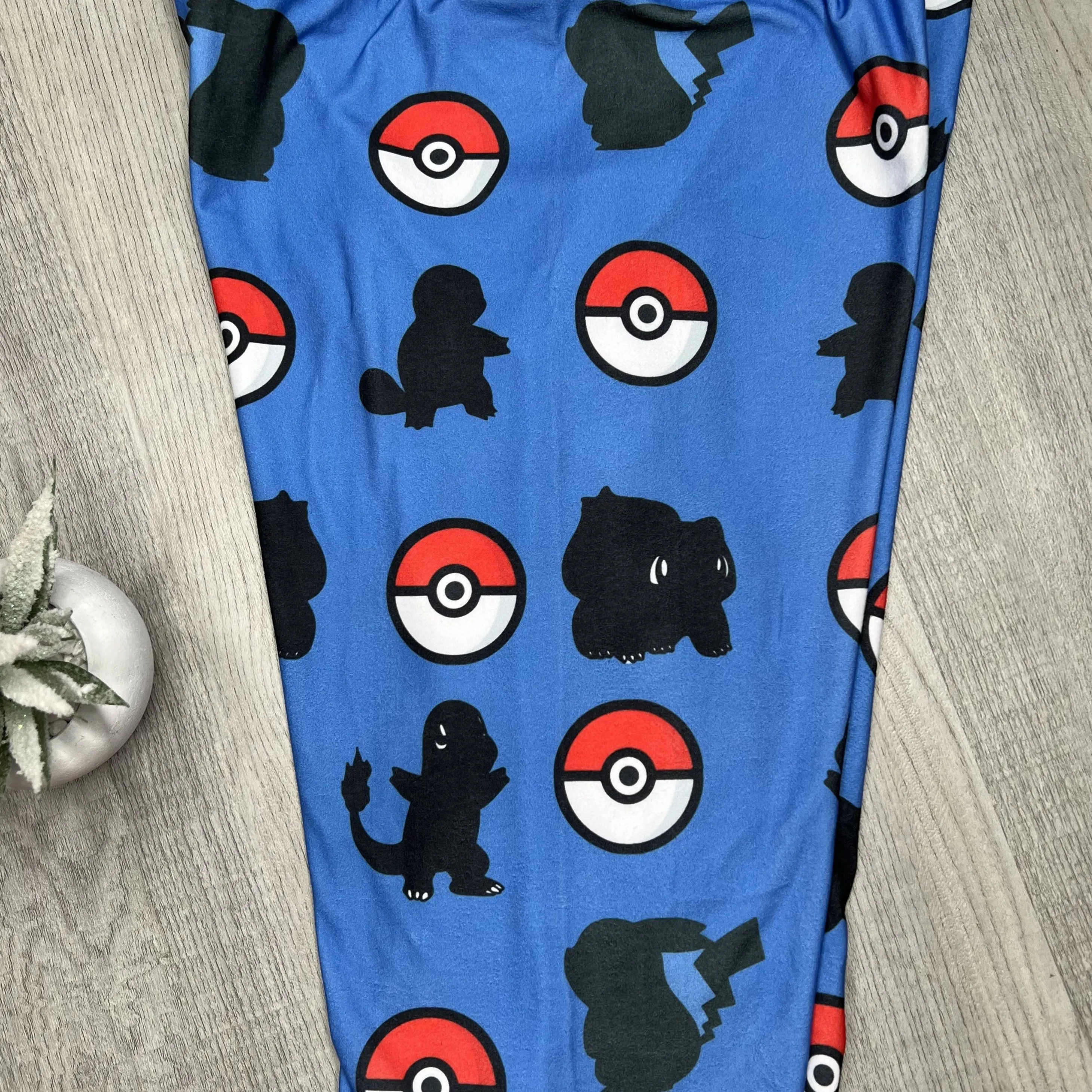 Pokemon Blue Soft Leggings