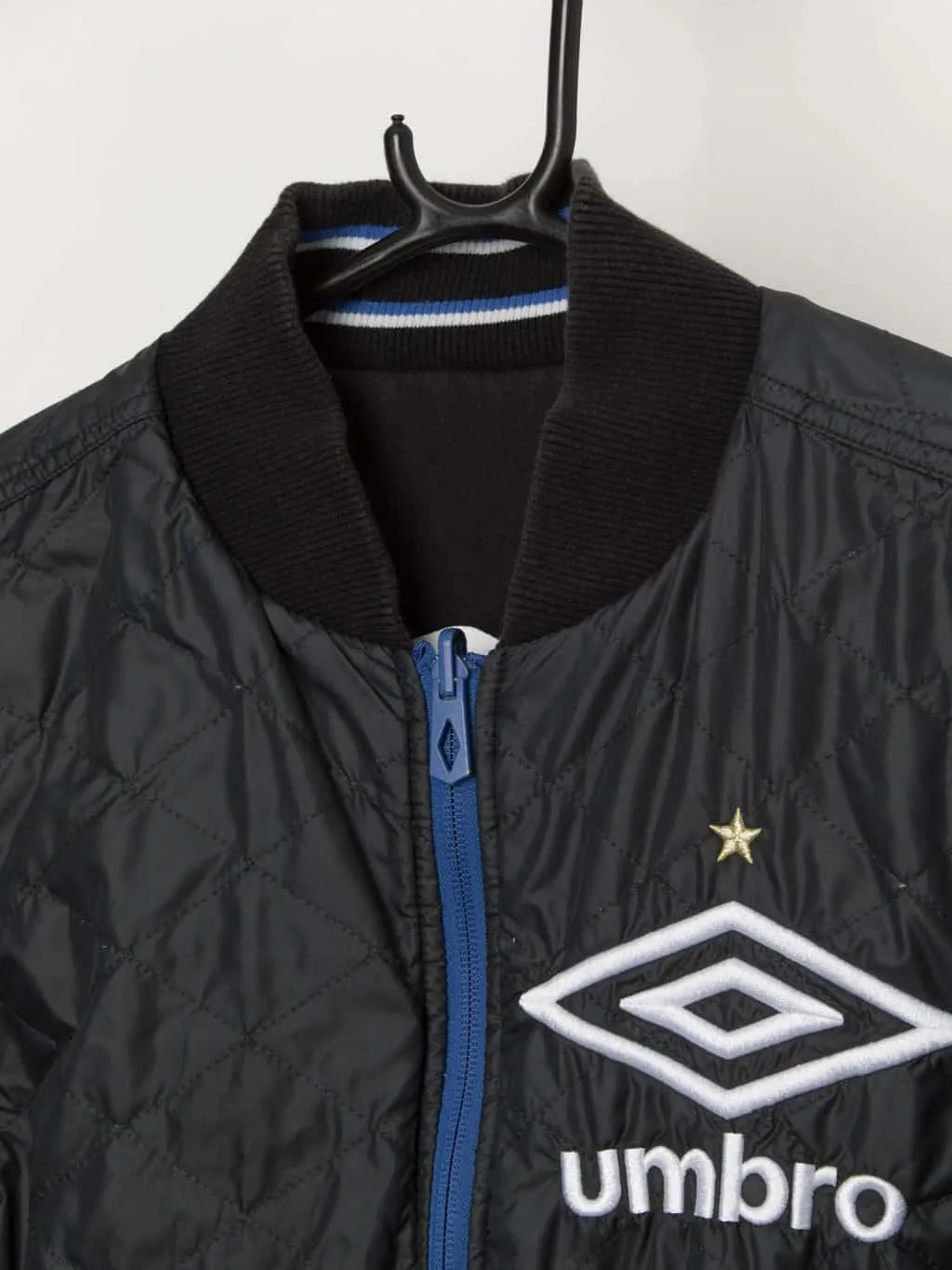 Rare 80s vintage reversible Umbro puffer jacket – Small