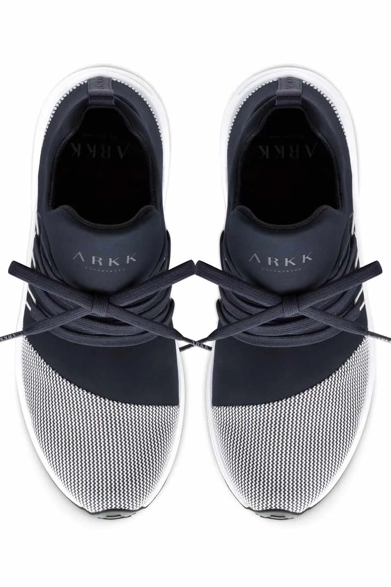 Raven Mesh S-E15 Sneaker | Midnight White | Sneakers fra ARKK