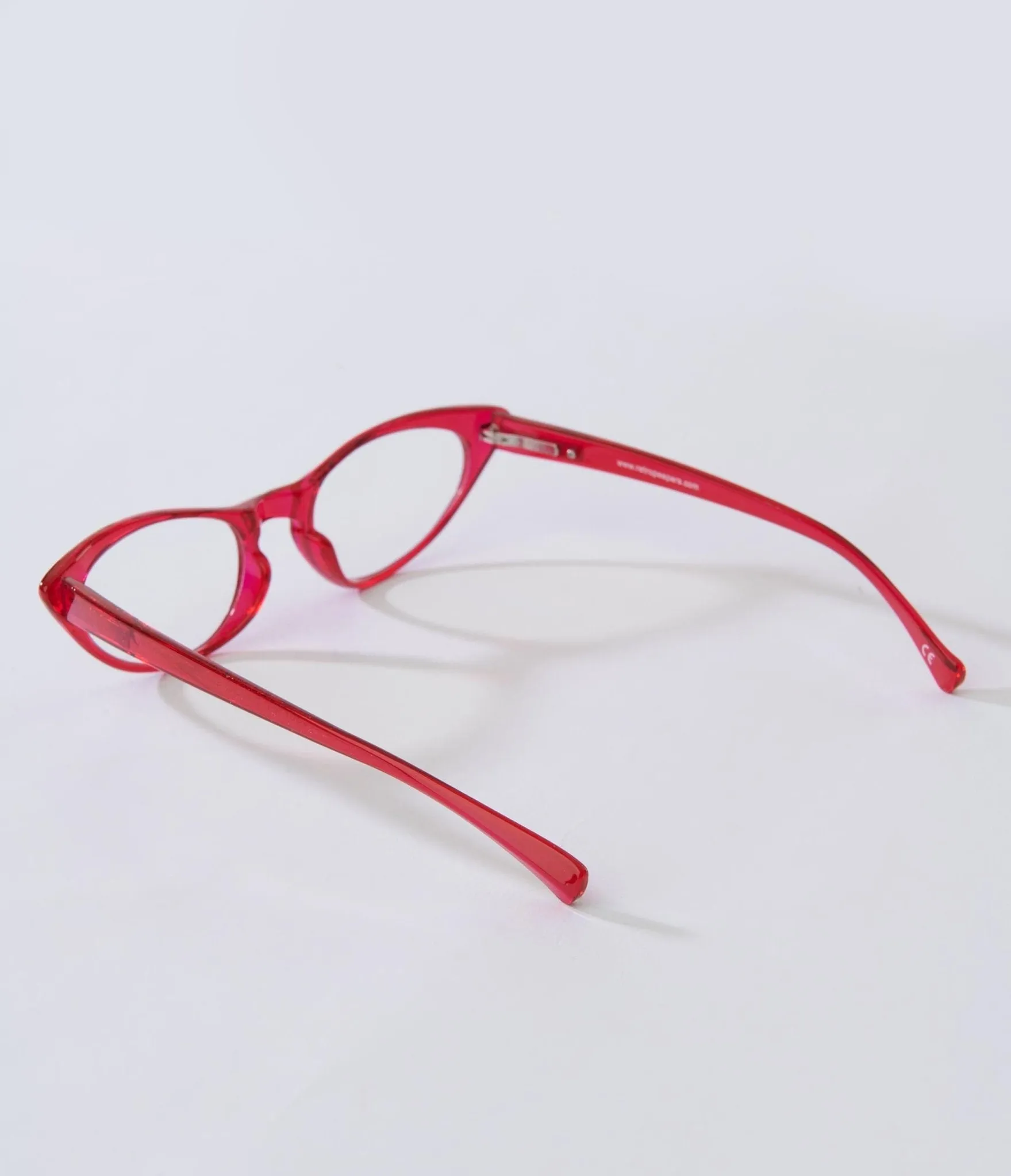 Red Cat Eye Glasses