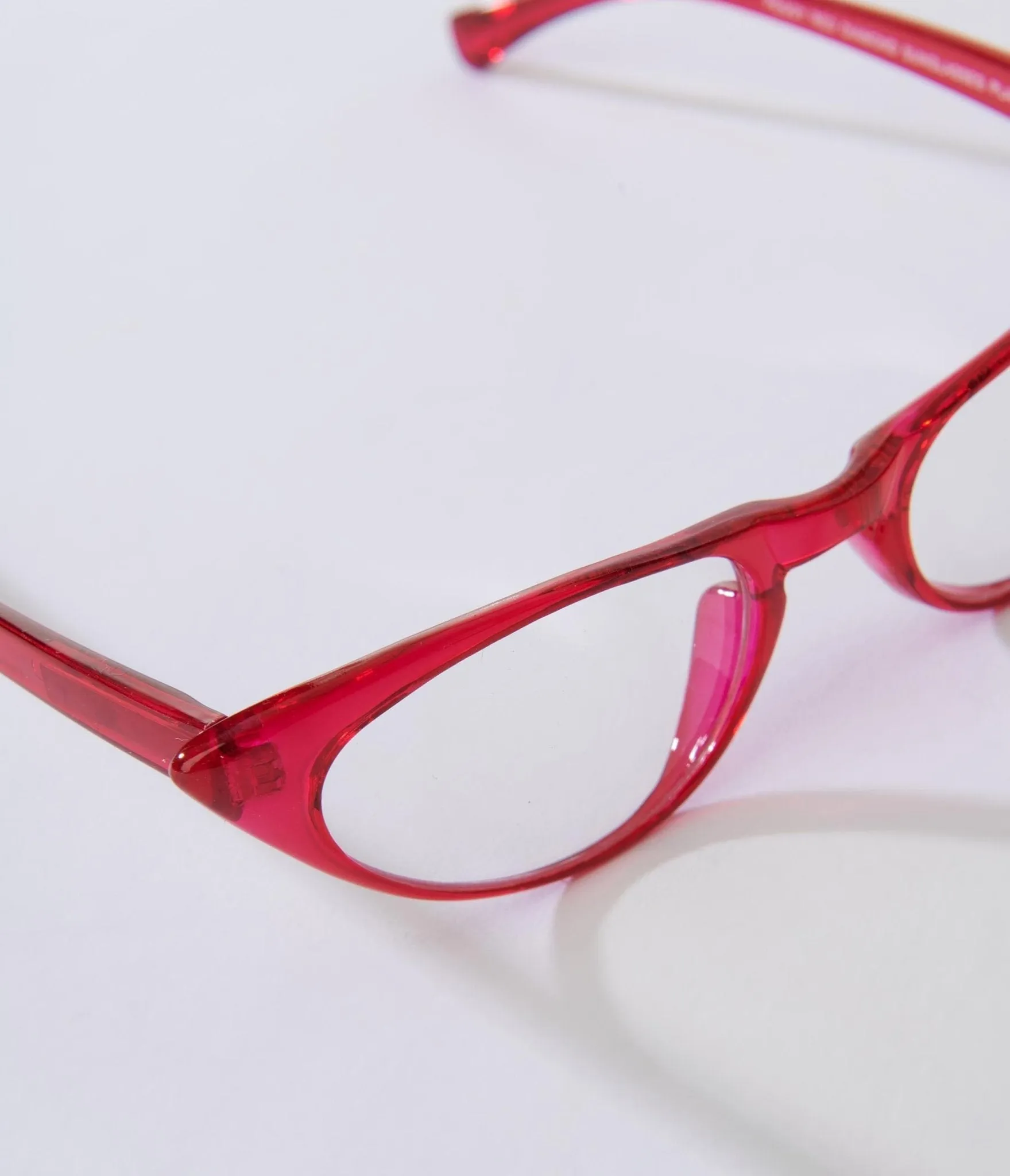 Red Cat Eye Glasses