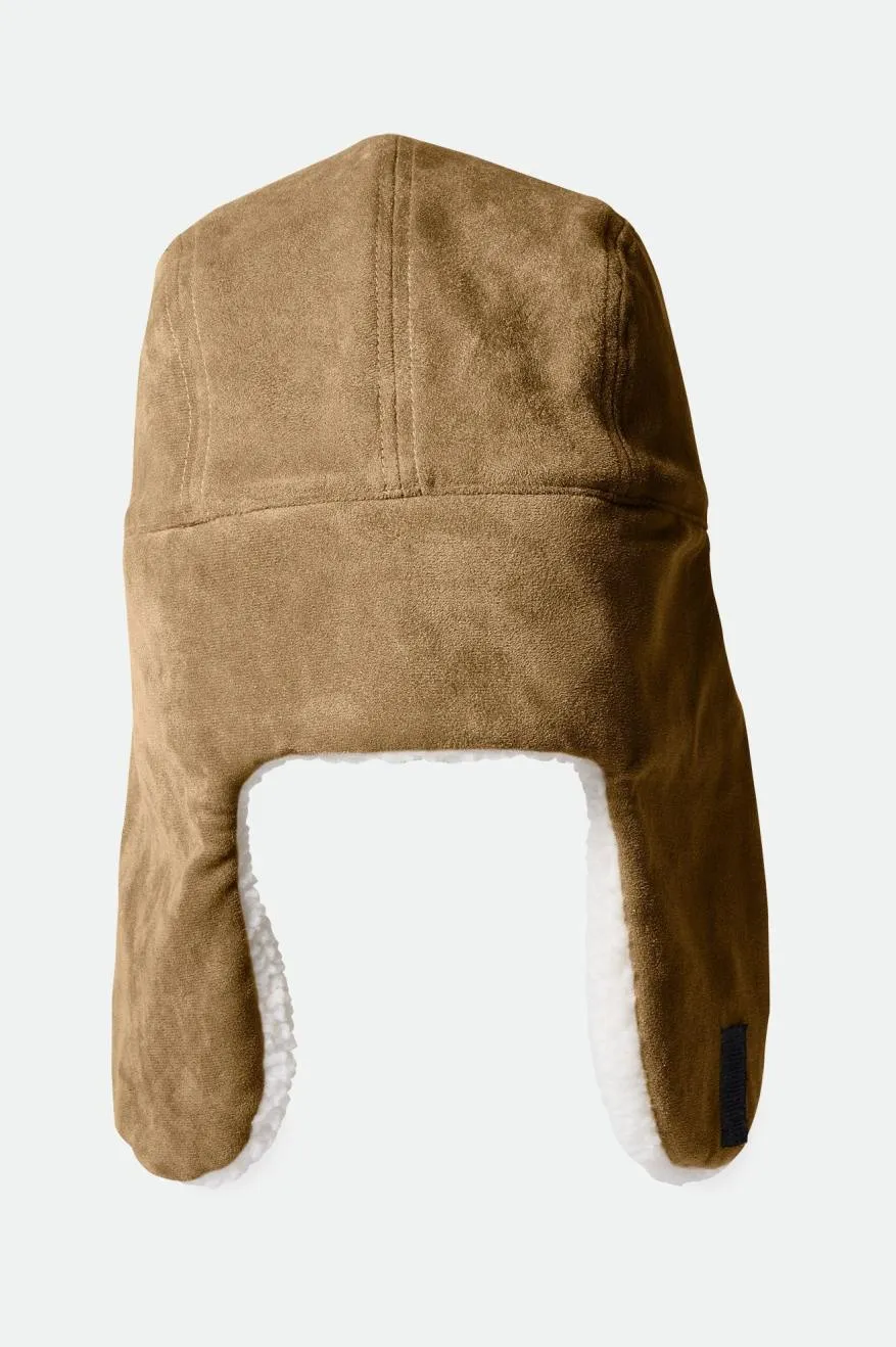 Reserve Vegan Shearling Trapper Hat - Sand