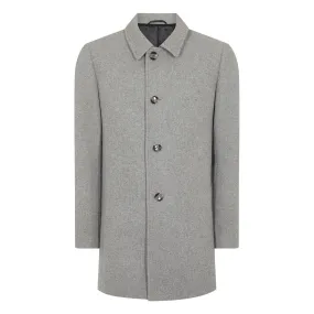 Rowan Tailored Wool Coat Grey