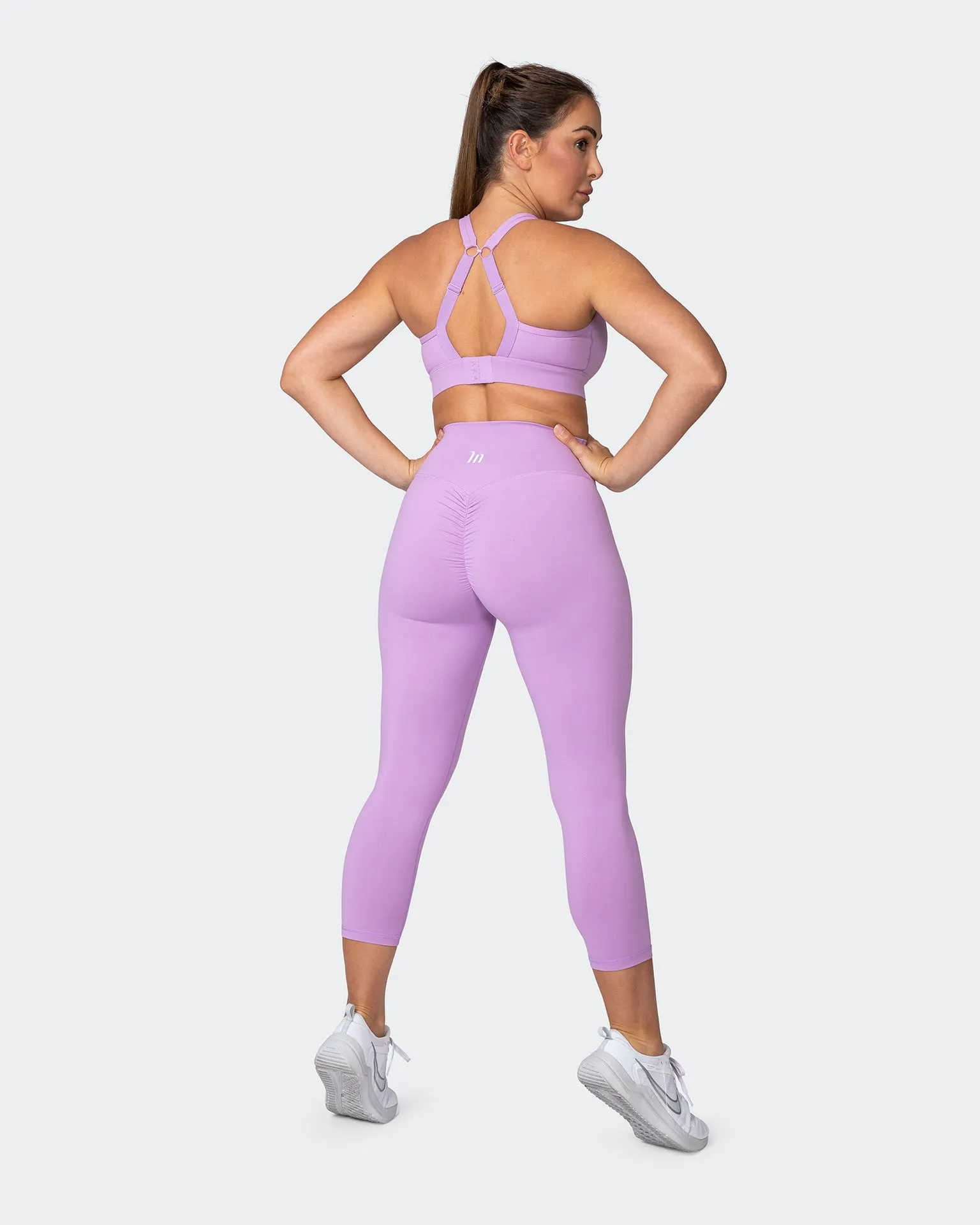 Signature Scrunch 7/8 Leggings - Lilac