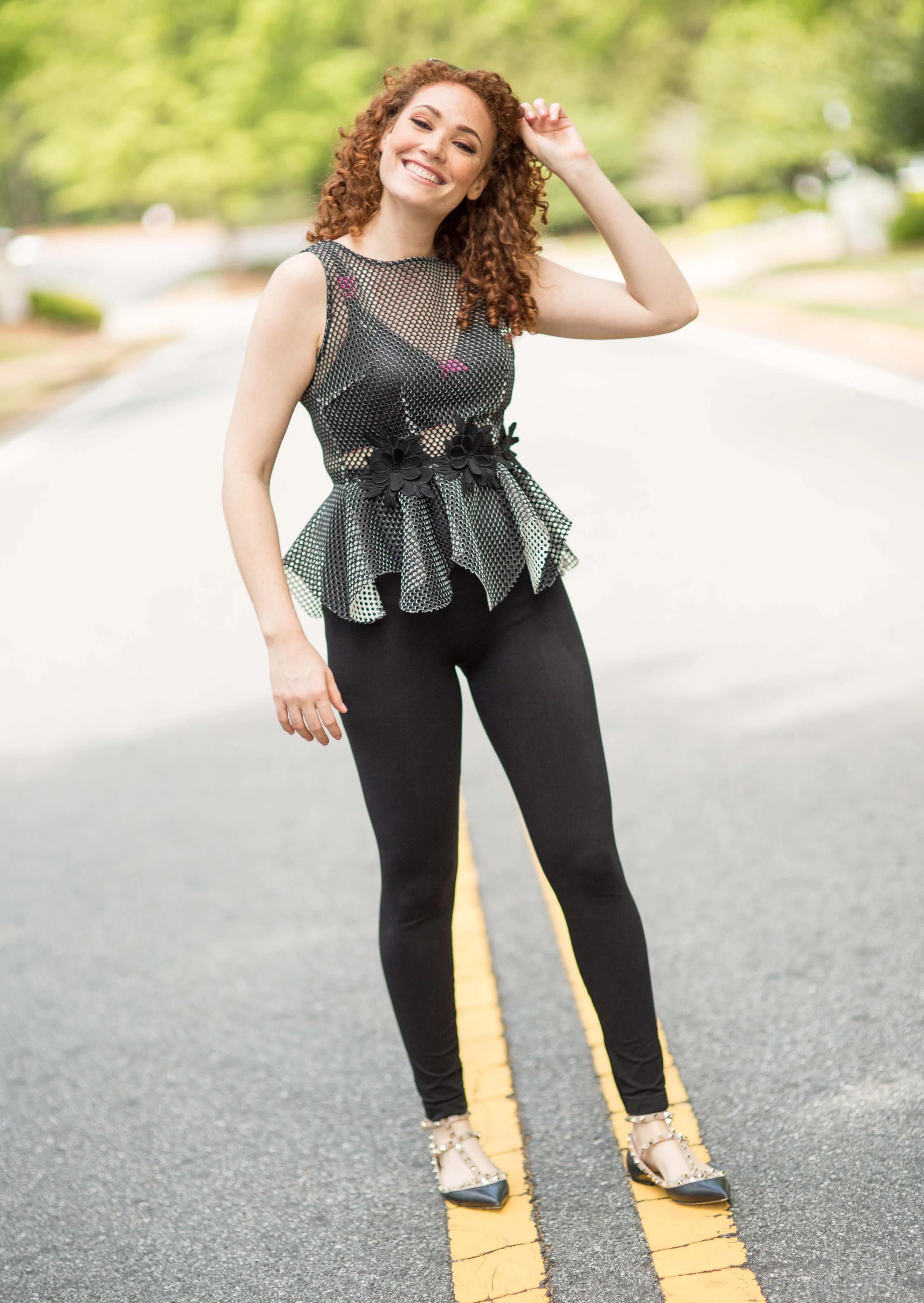 Snapback Postpartum Leggings - Black