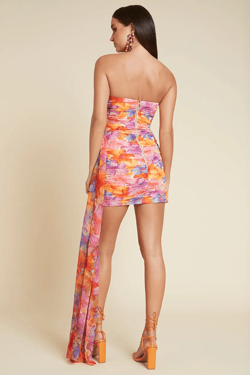 Splenda Sash Dress - Floral