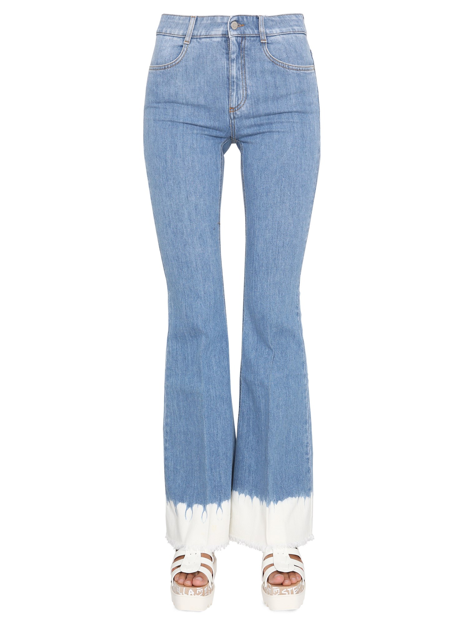 STELLA McCARTNEY    70S STRETCH COTTON JEANS