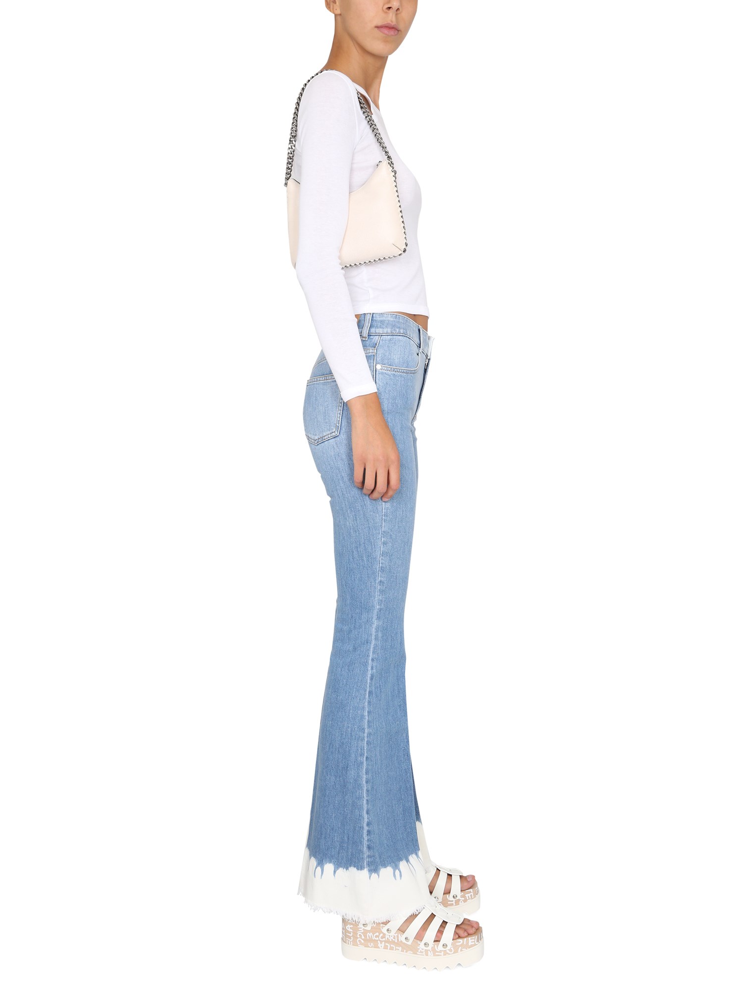 STELLA McCARTNEY    70S STRETCH COTTON JEANS