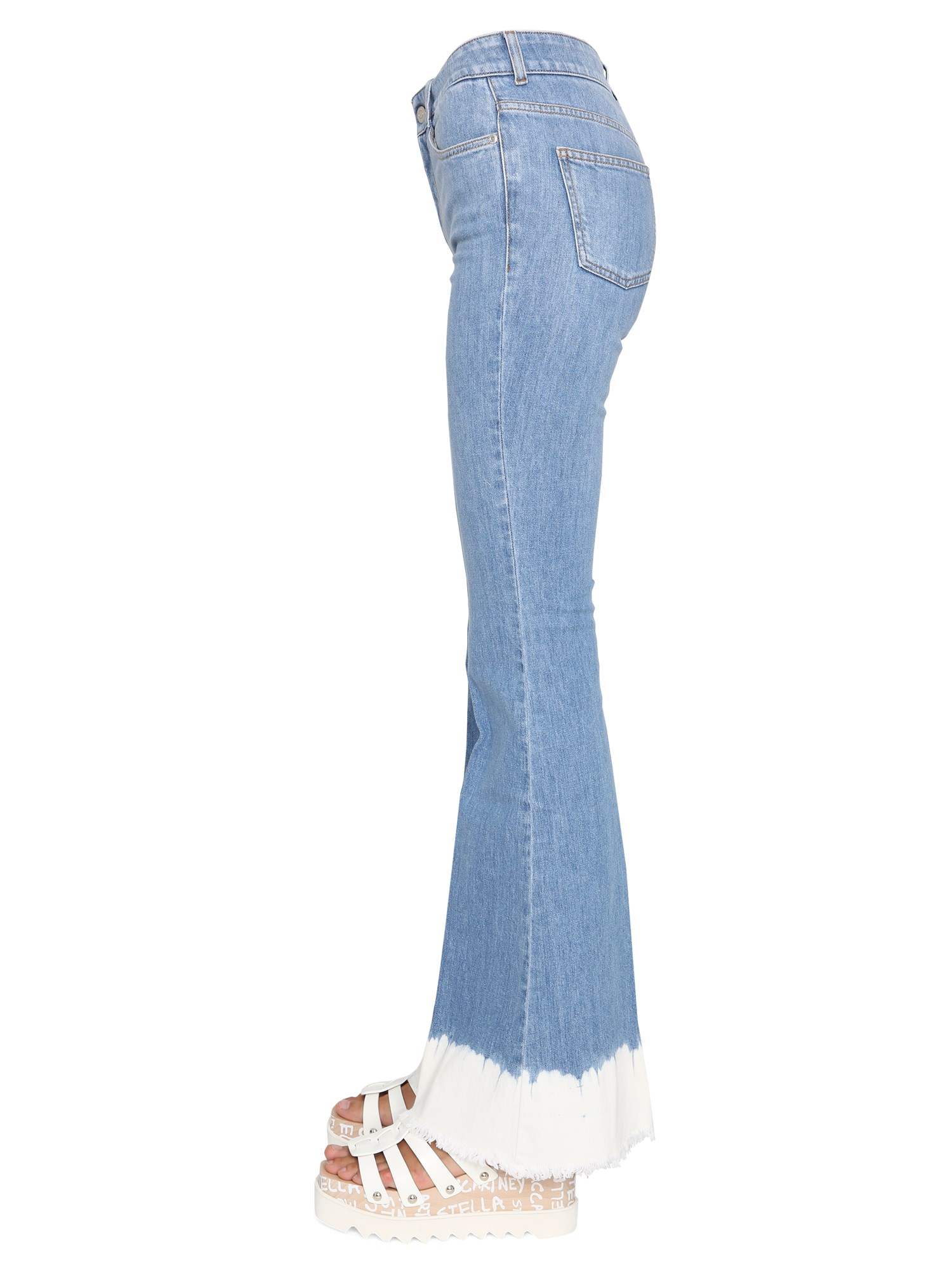 STELLA McCARTNEY    70S STRETCH COTTON JEANS