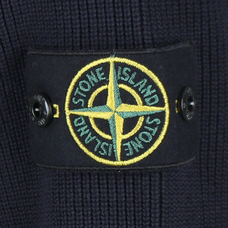 STONE ISLAND  |Logos on the Sleeves Logo Sweaters