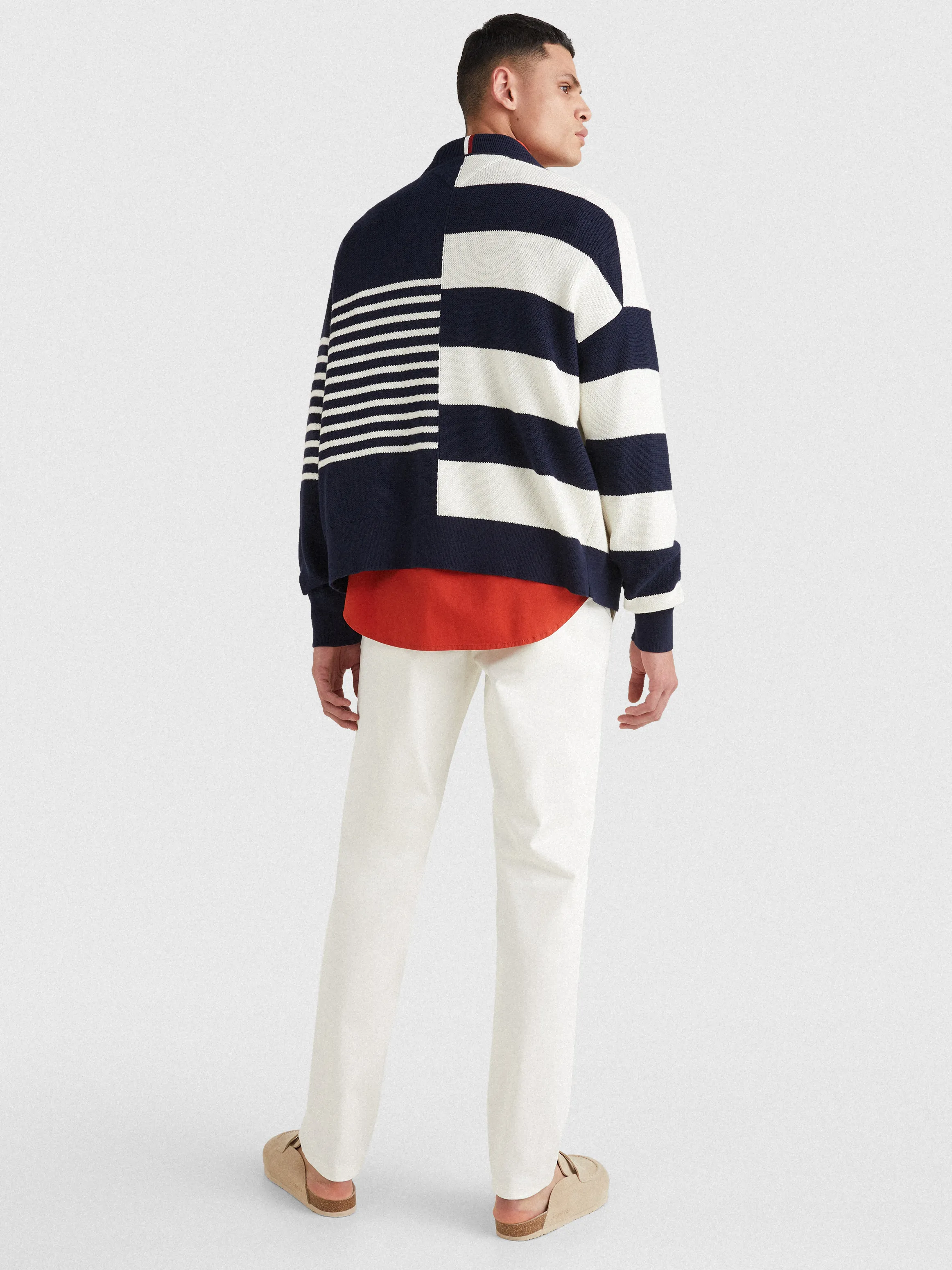 Stripe Crest Cardigan | Sweatshirts & Hoodies | Tommy Hilfiger