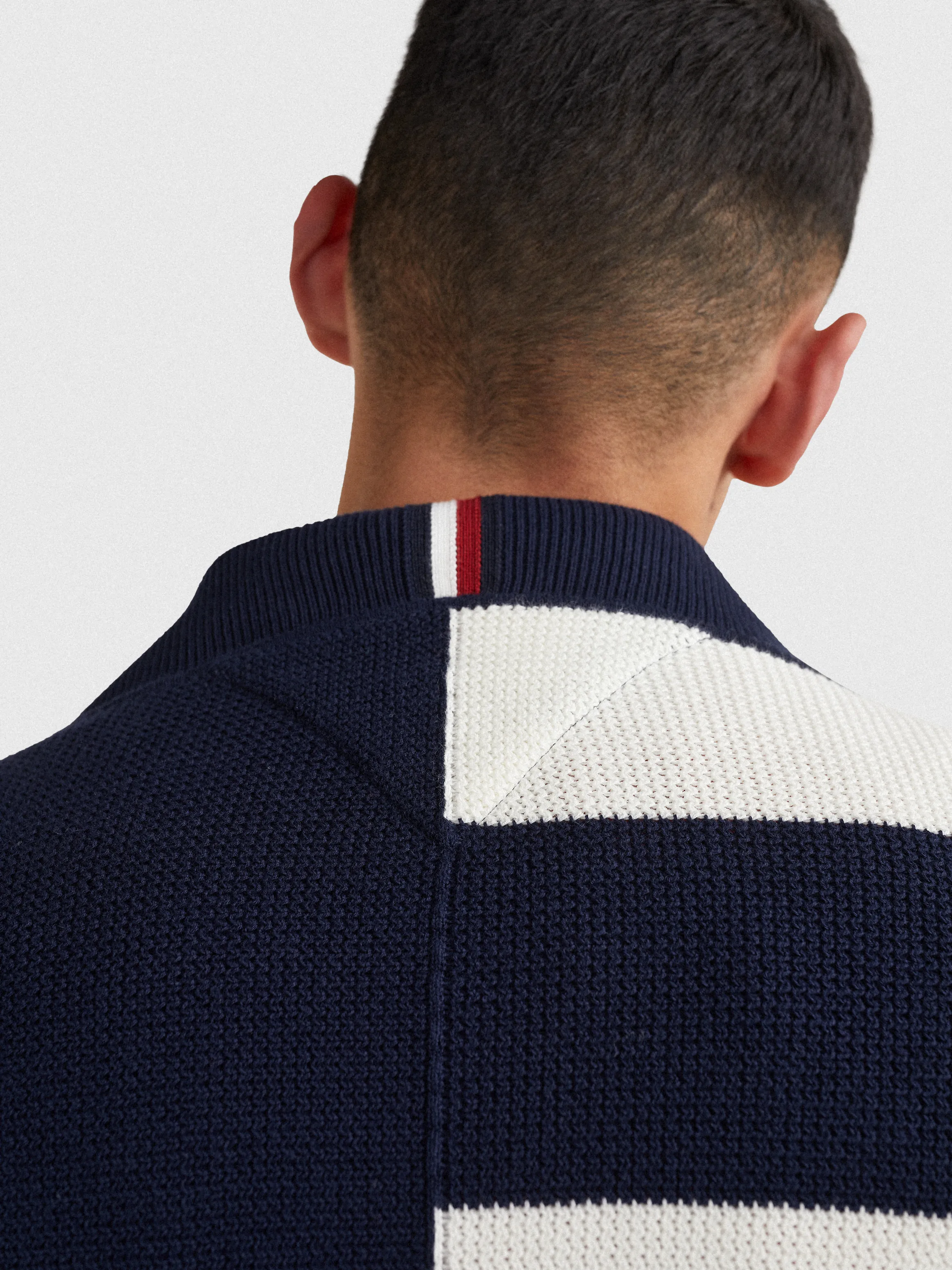 Stripe Crest Cardigan | Sweatshirts & Hoodies | Tommy Hilfiger