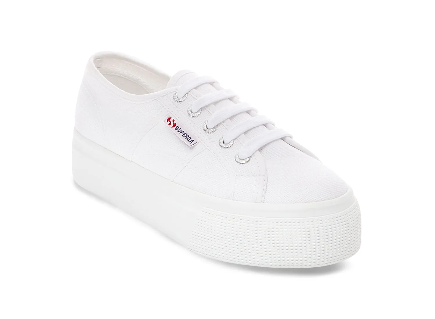 Superga - The Classic Platform Sneaker in White