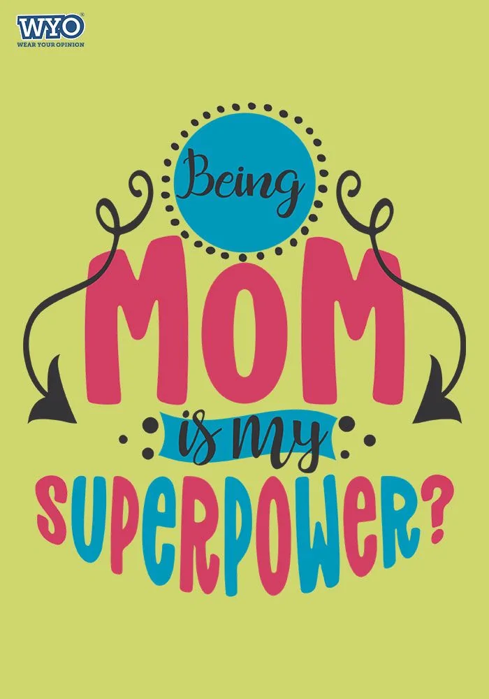 Superpower Mom Women Tshirt