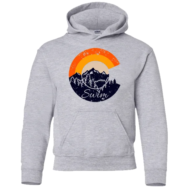 Swim Colorado Mountain C Retro Cotton Hoody