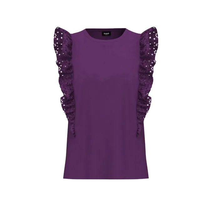 T-SHIRT OPERA Woman Purple