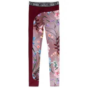 Teen Pink Floral Leggings