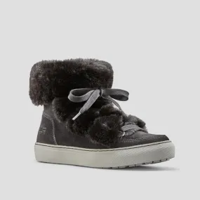 The Snow Hi-Top Sneaker in Black